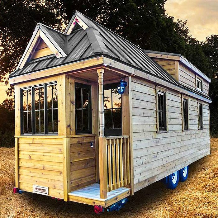 Castle-To-Go Trailer House: Model TH0025.  Customizable & Delivered to You Fully Equipped & Furnished To Your Requests.