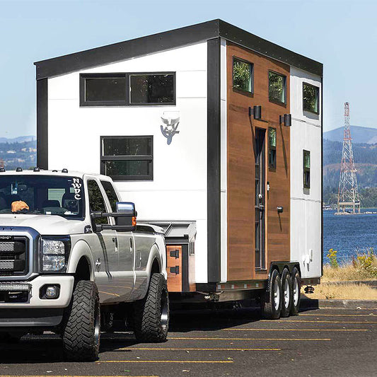 Castle-To-Go Trailer House: Model TH0035.  Customizable & Delivered to You Fully Equipped & Furnished To Your Requests.