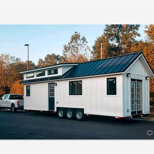 Castle-To-Go Trailer House: Model TH0047.  Customizable & Delivered to You Fully Equipped & Furnished To Your Requests.