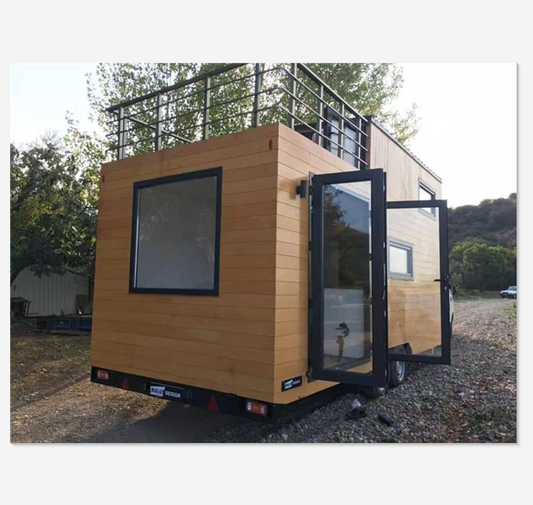 Castle-To-Go Trailer House: Model TH0049.  Customizable & Delivered to You Fully Equipped & Furnished To Your Requests.