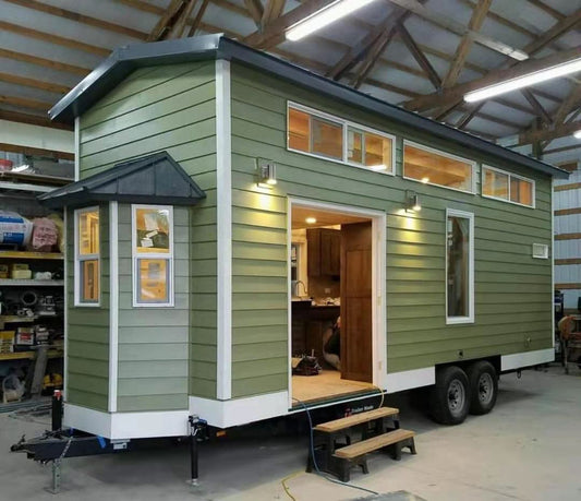 Castle-To-Go Trailer House: Model TH0062.  Customizable & Delivered to You Fully Equipped & Furnished To Your Requests.