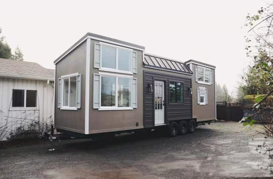 Castle-To-Go Trailer House: Model TH0065.  Customizable & Delivered to You Fully Equipped & Furnished To Your Requests.