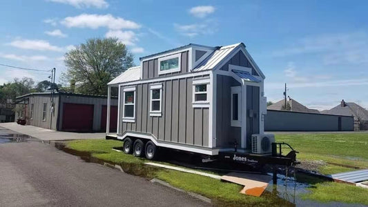 Castle-To-Go Trailer House: Model TH0072.  Customizable & Delivered to You Fully Equipped & Furnished To Your Requests.