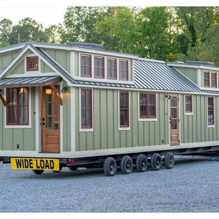 Castle-To-Go Trailer House: Model TH0107.  Customizable & Delivered to You Fully Equipped & Furnished To Your Requests.