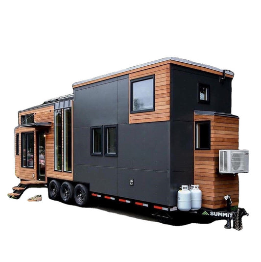 Castle-To-Go Trailer House: Model TH0115.  Customizable & Delivered to You Fully Equipped & Furnished To Your Requests.